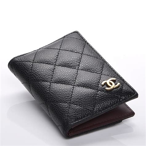 chanel quilted caviar wallet|Chanel Wallets & Card Holders .